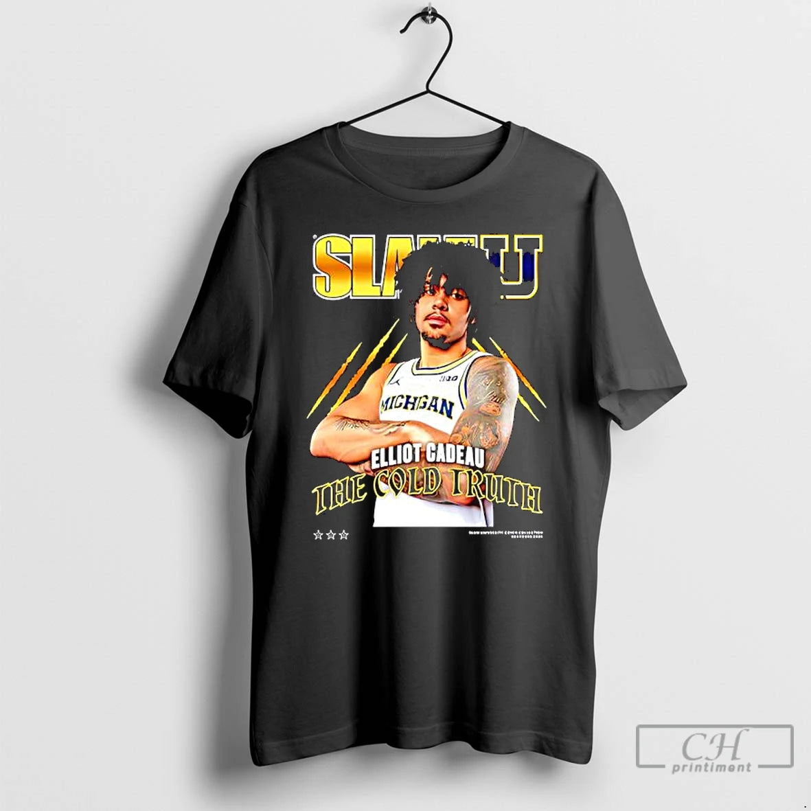 Premium Slam Elliot Cadeau The Cold Truth Michigan Jersey T-Shirts, Hoodie, Sweatshirt | ZylaModa.com