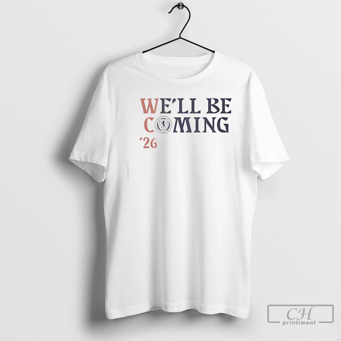 Premium Scotland Football Well Be Coming Qualification T-Shirts, Hoodie, Sweatshirt | ZylaModa.com