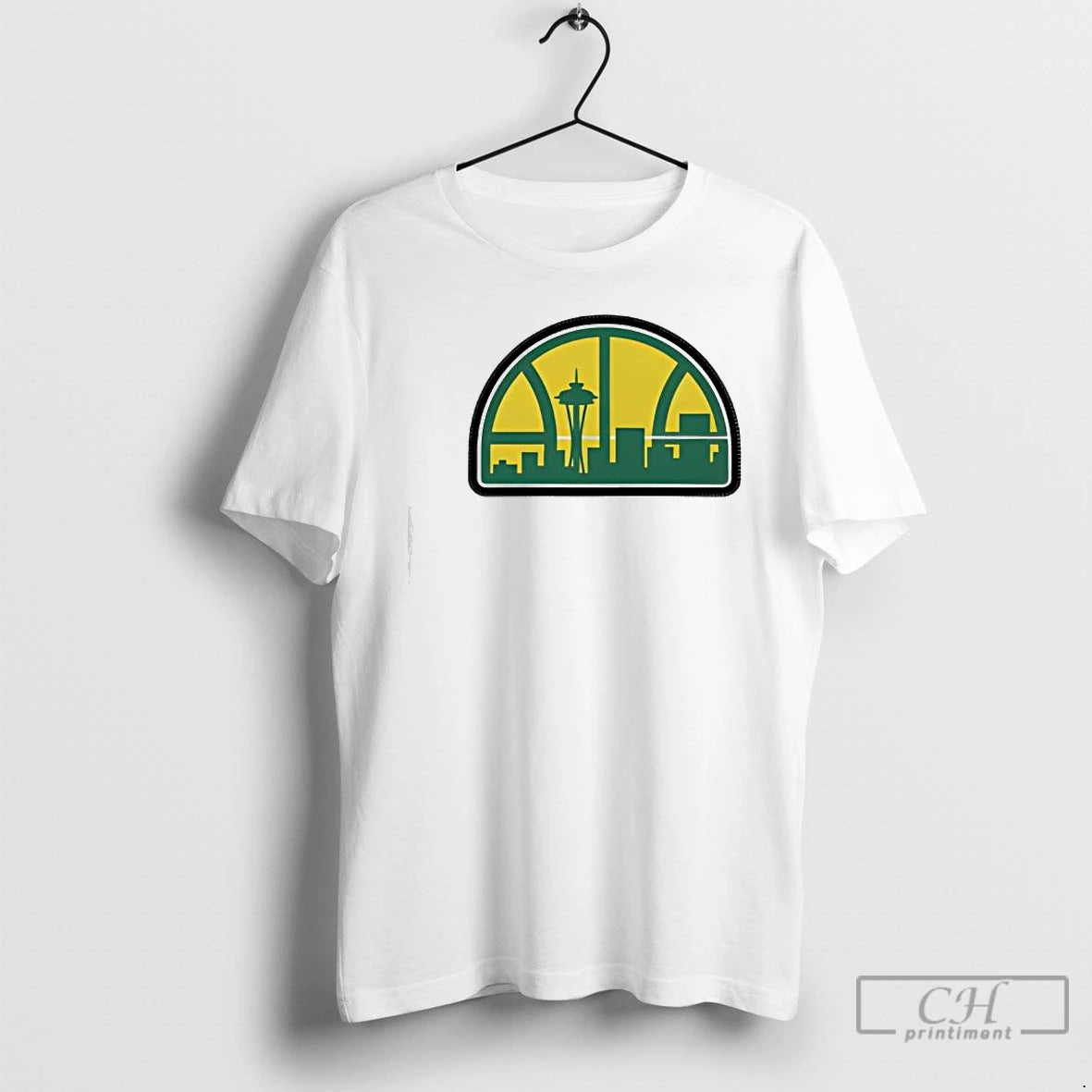 Premium Seattle Supersonics Hardwood Logo T-Shirts, Hoodie, Sweatshirt | ZylaModa.com