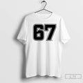Premium Six Seven Numbers 6 7 T-Shirts, Hoodie, Sweatshirt | ZylaModa.com
