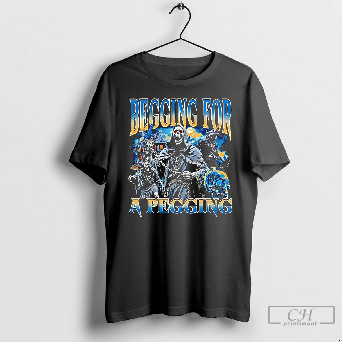 Premium Skeleton Begging For A Pegging T-Shirts, Hoodie, Sweatshirt | ZylaModa.com