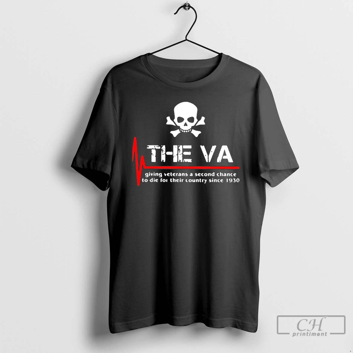 Premium Skull The Va Giving Veterans A Second Chance To Die T-Shirts, Hoodie, Sweatshirt | ZylaModa.com