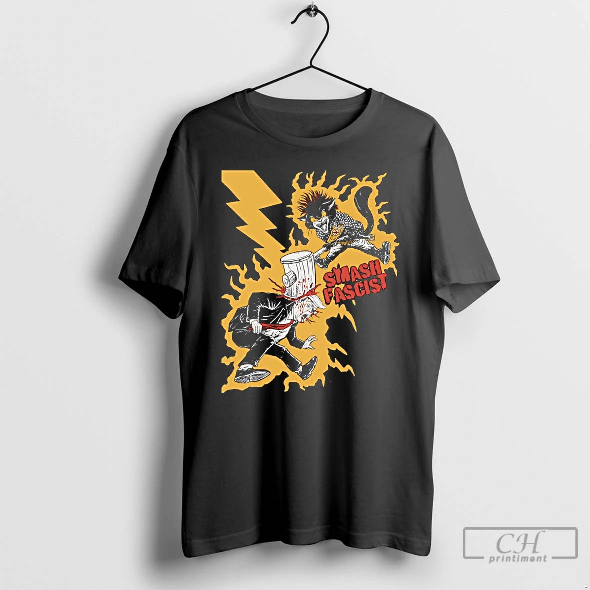 Premium Smash Fascist Anti Trump 2026 Art T-Shirts, Hoodie, Sweatshirt | ZylaModa.com