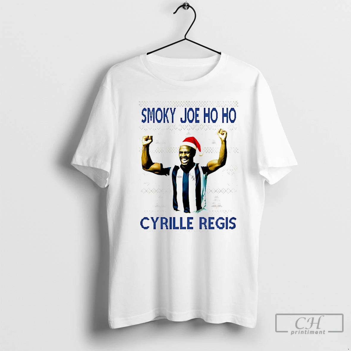Premium Smoky Joe Ho Ho Cyrille Regis West Brom Christmas Christmas T-Shirts, Hoodie, Sweatshirt | ZylaModa.com