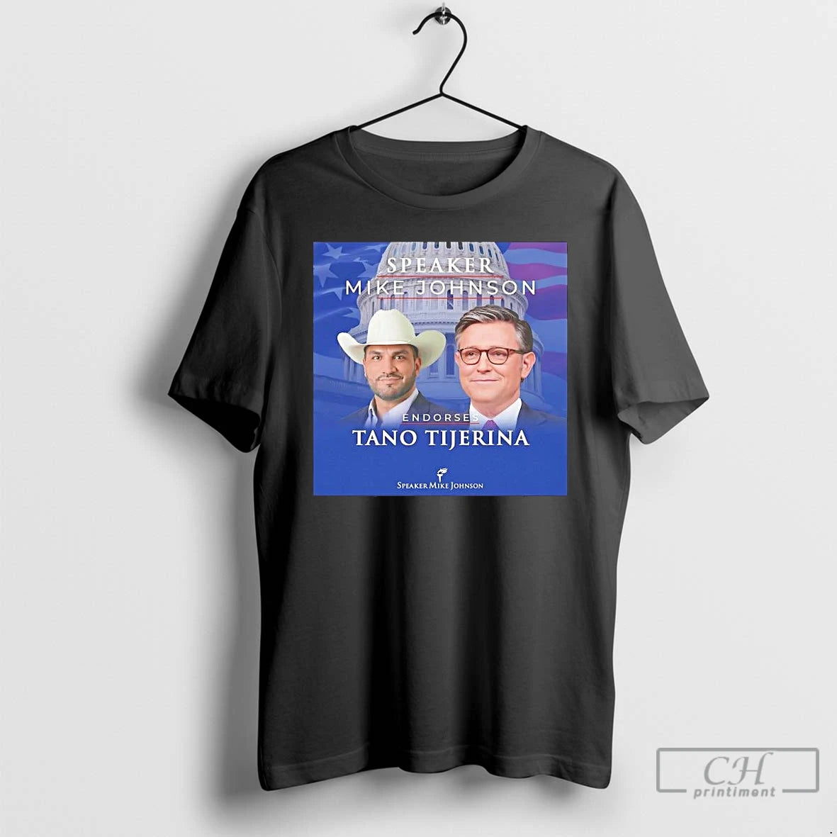 Premium Speaker Mike Johnson Endorses Tano Tijerina T-Shirts, Hoodie, Sweatshirt | ZylaModa.com