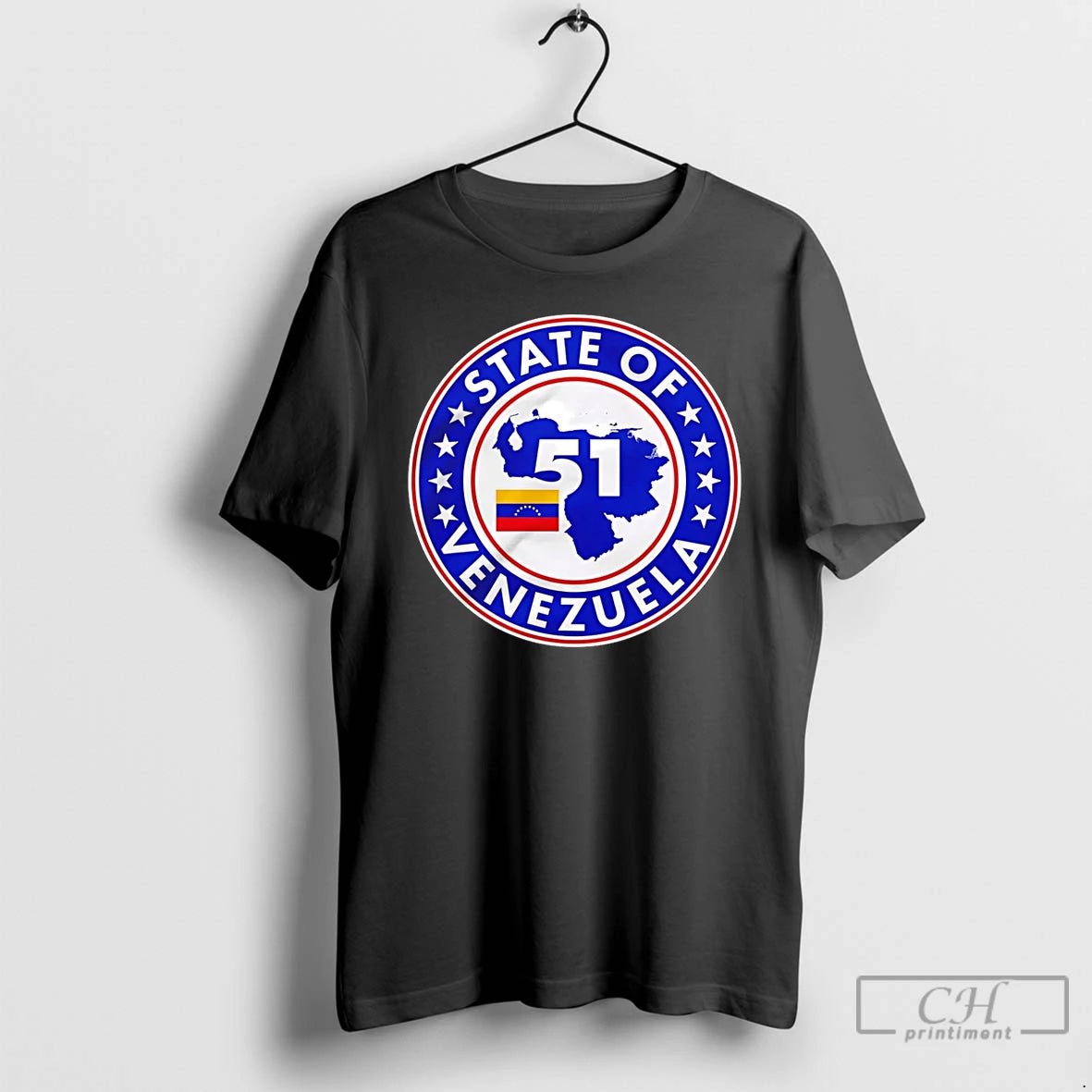 Premium State Of Venezuela 51 State Logo T-Shirts, Hoodie, Sweatshirt | ZylaModa.com