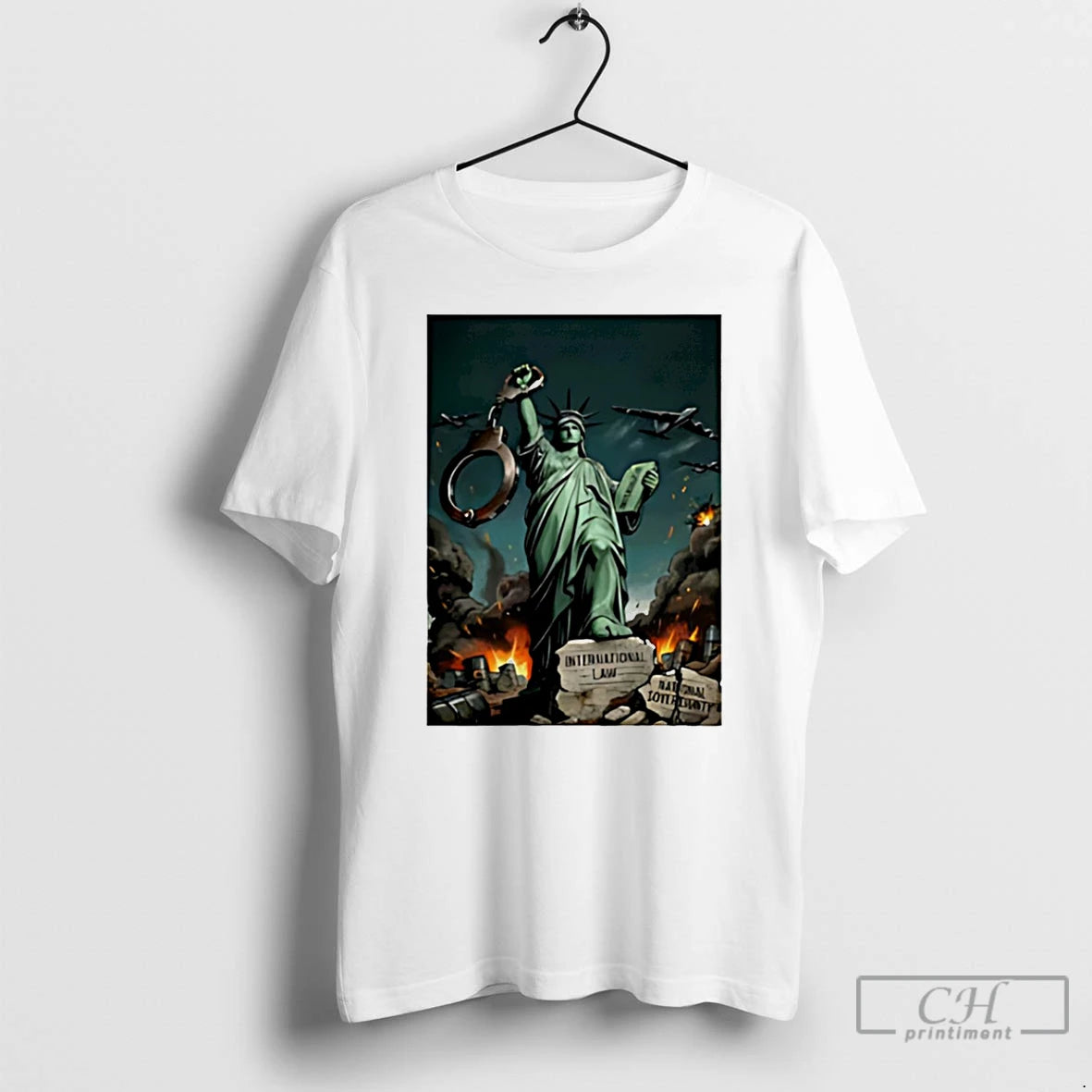 Premium Statue Of Liberty Imperialism International Law National Sovereignty T-Shirts, Hoodie, Sweatshirt | ZylaModa.com