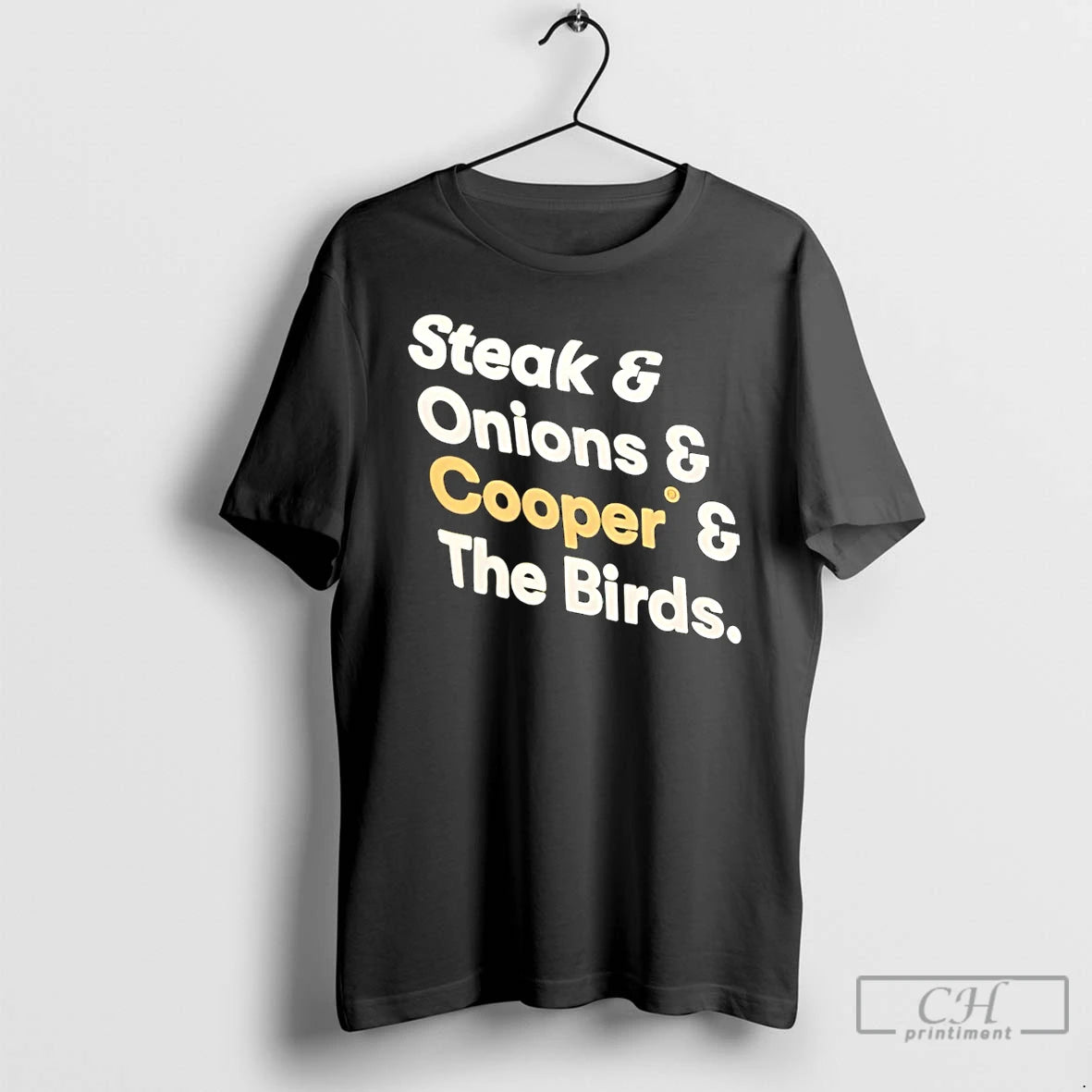 Premium Steak And Onions And Cooper And The Birds T-Shirts, Hoodie, Sweatshirt | ZylaModa.com