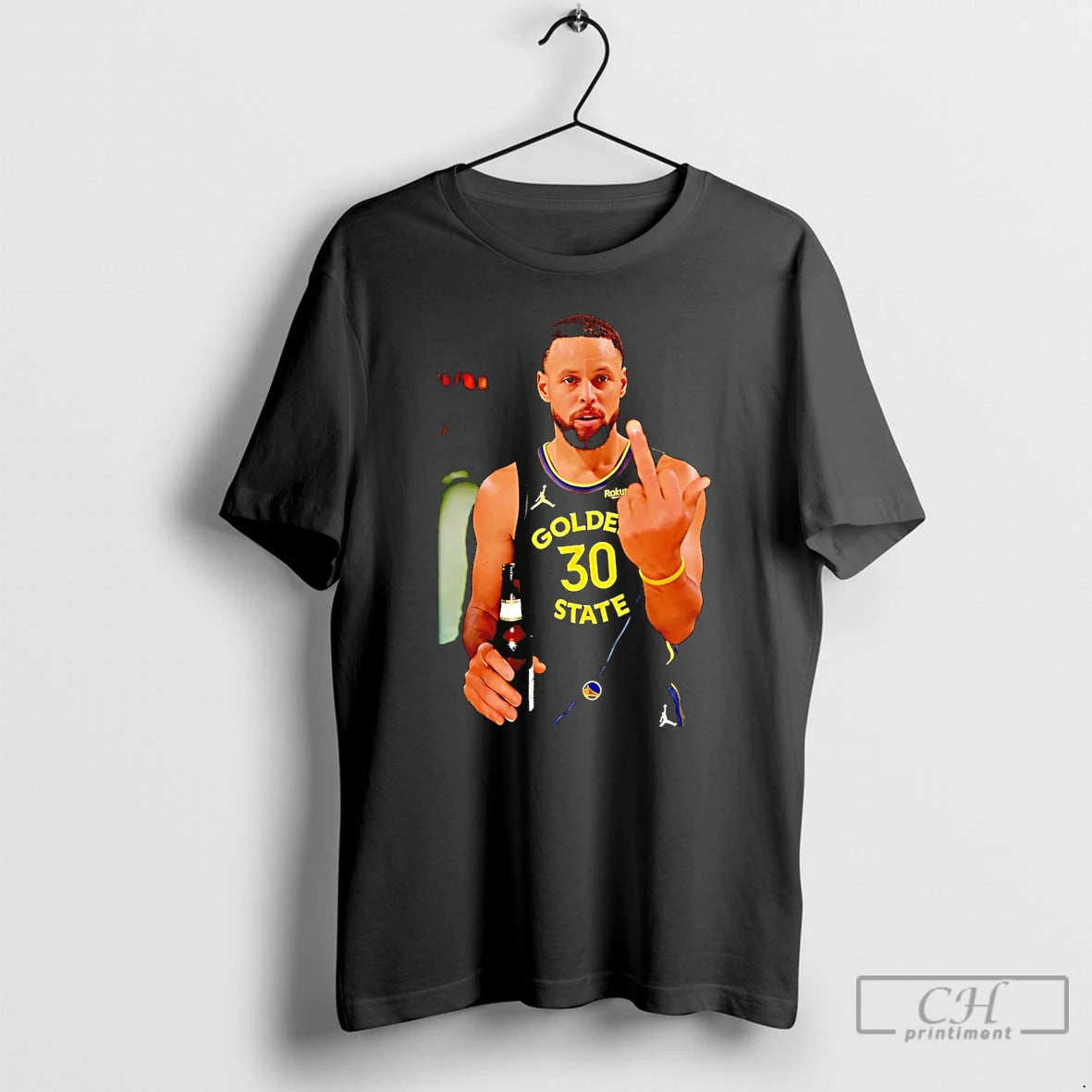 Premium Stephen Curry Golden State Warriors Middle Finger 2026 T-Shirts, Hoodie, Sweatshirt | ZylaModa.com