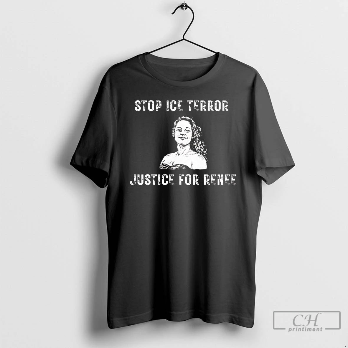 Premium Stop Ice Terror Justice For Renee Nicole Good T-Shirts, Hoodie, Sweatshirt | ZylaModa.com