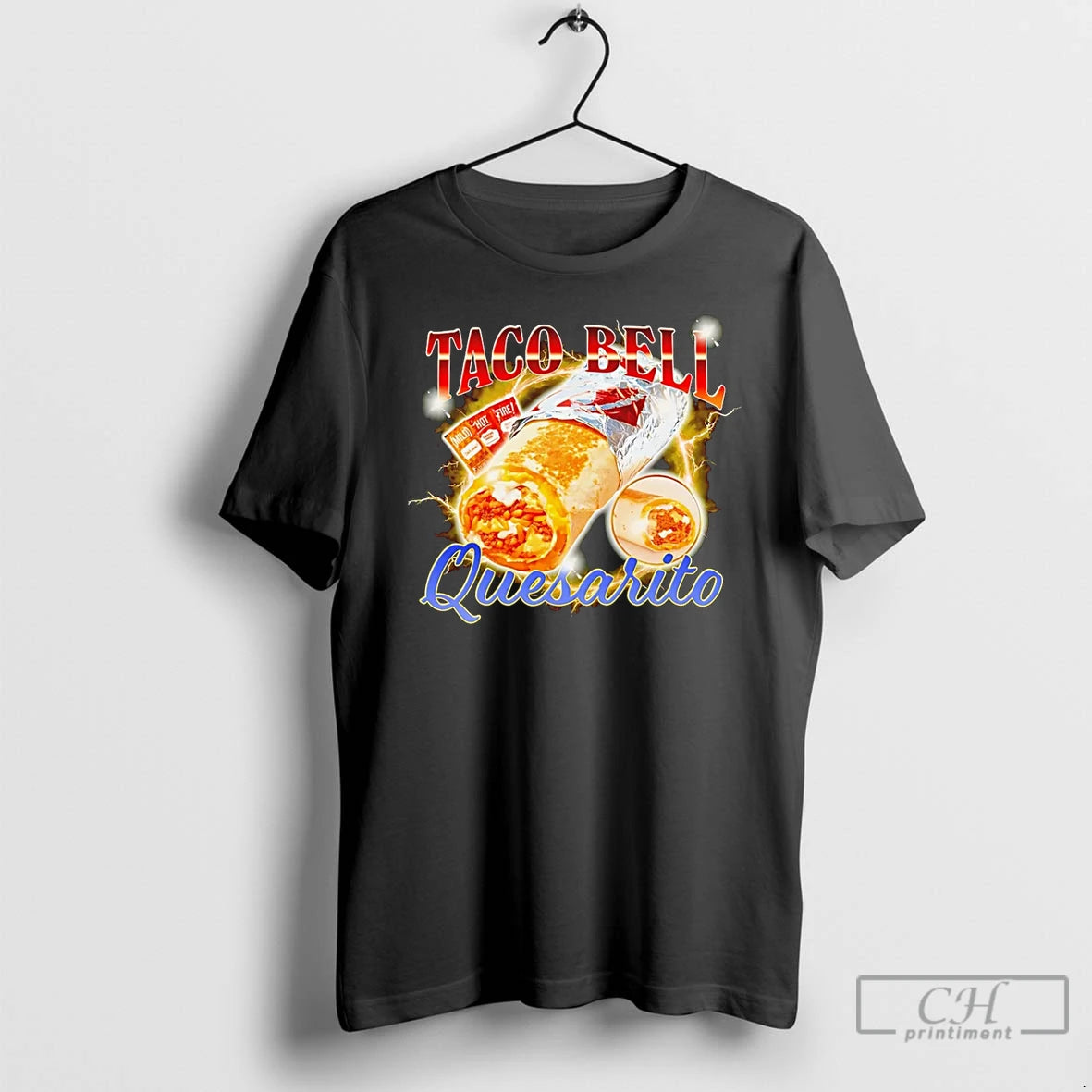 Premium Taco Bell Quesarito Graphic T-Shirts, Hoodie, Sweatshirt | ZylaModa.com