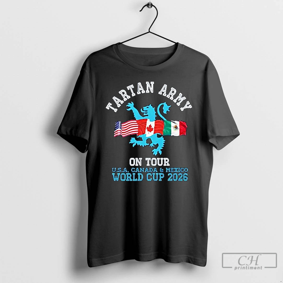 Premium Tartan Army On Tour Scotland World Cup 2026 Ornaments T-Shirts, Hoodie, Sweatshirt | ZylaModa.com