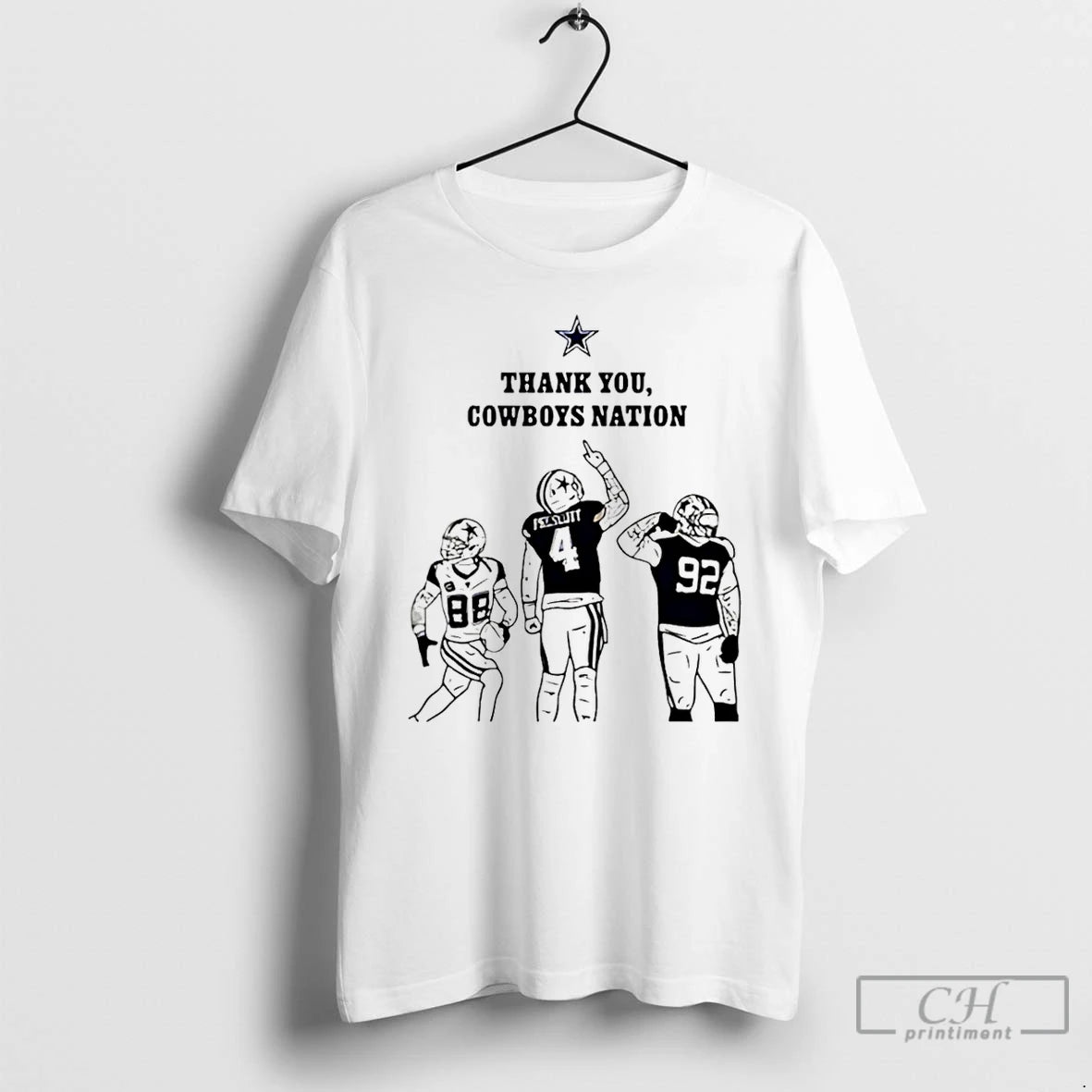Premium Thank You Dallas Cowboys Nation T-Shirts, Hoodie, Sweatshirt | ZylaModa.com
