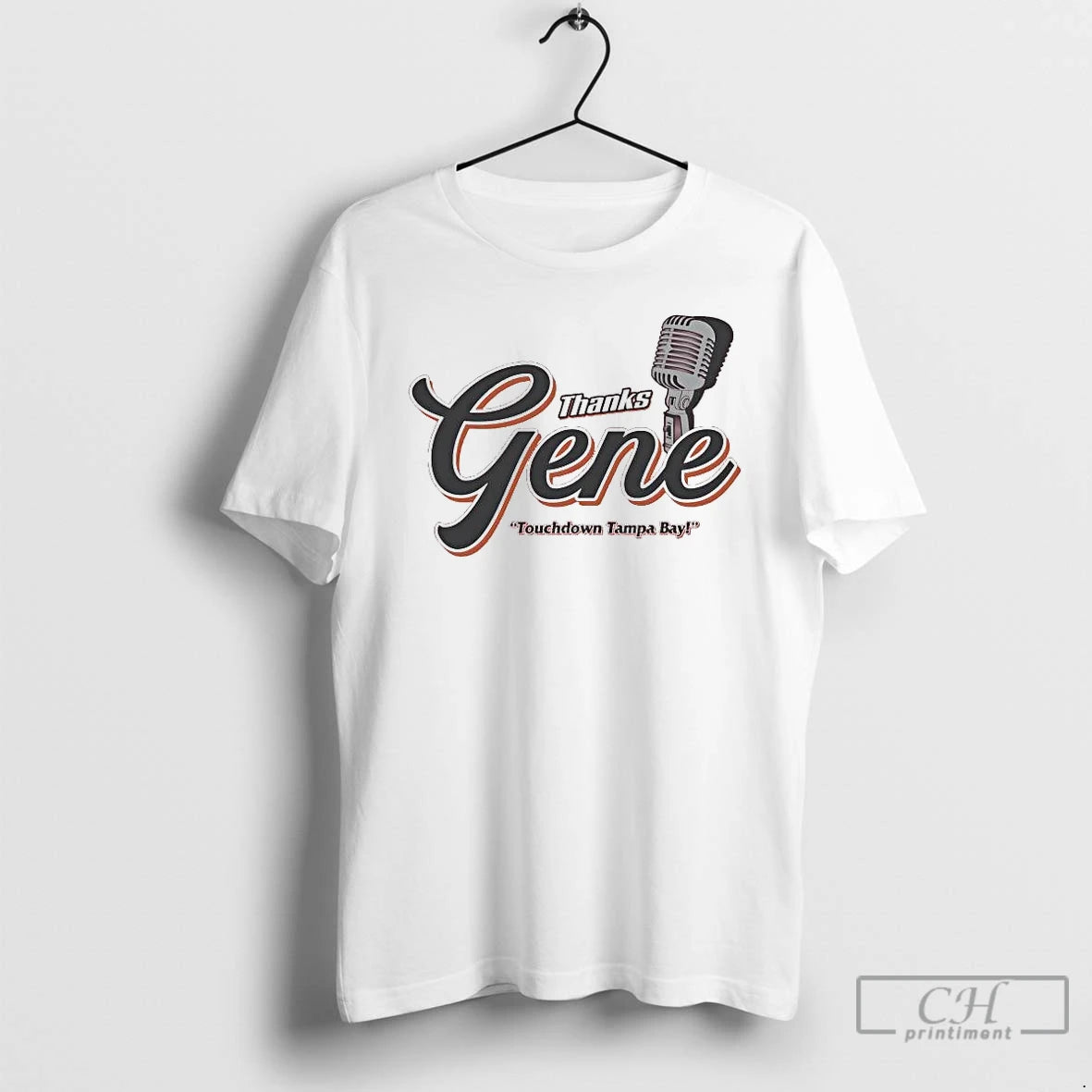 Premium Thanks Gene Touchdown Tampa Bay Buccaneers T-Shirts, Hoodie, Sweatshirt | ZylaModa.com