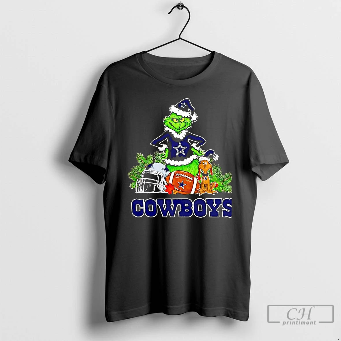 Premium The Grinch And Max Dallas Cowboys Christmas Helmet Items T-Shirts, Hoodie, Sweatshirt | ZylaModa.com