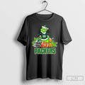Premium The Grinch And Max Green Bay Packers Christmas Helmet Items T-Shirts, Hoodie, Sweatshirt | ZylaModa.com
