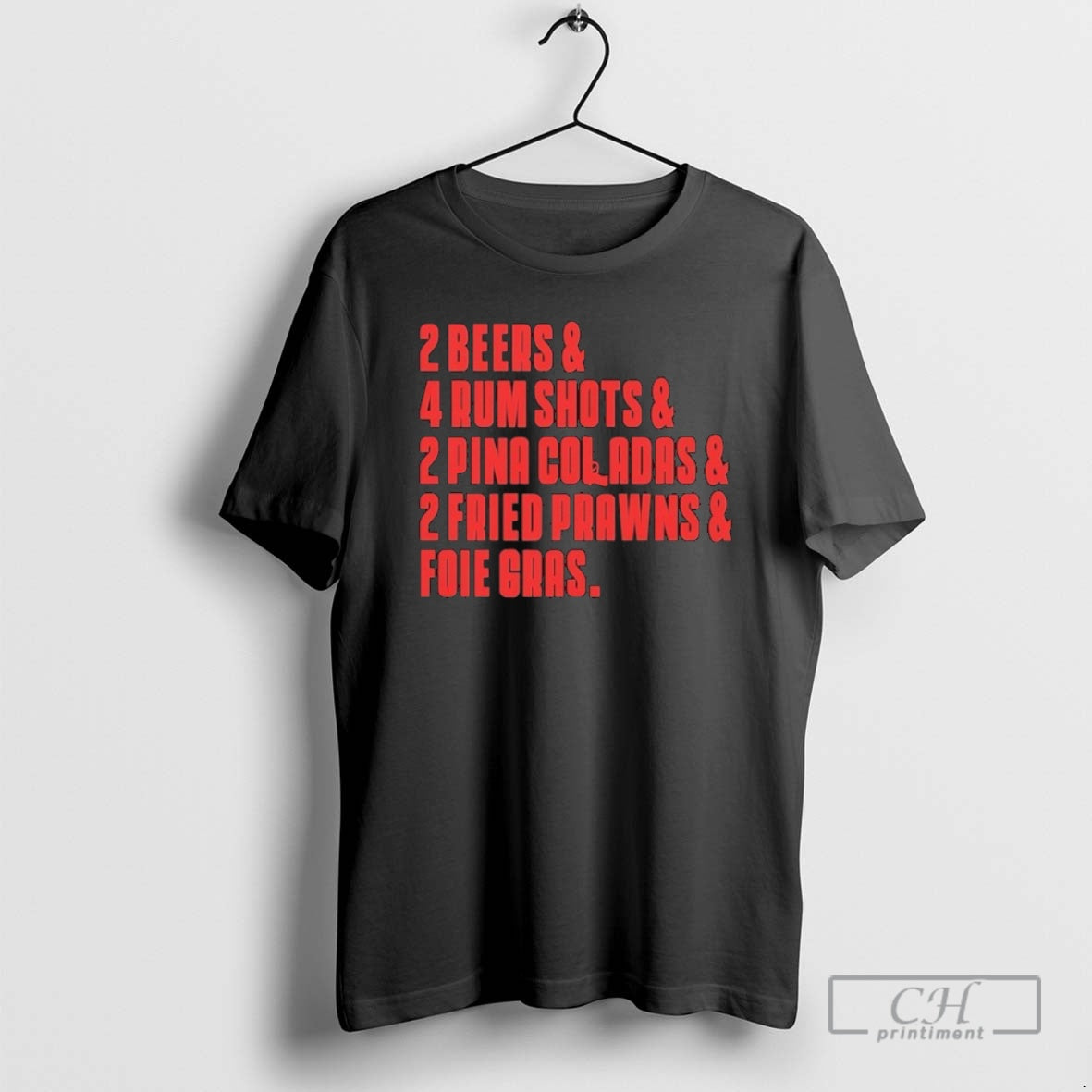 Premium The Sopranos 2 Beers 4 Rum Shots 2 Pina Coladas 2 Fried Prawns And T-Shirts, Hoodie, Sweatshirt | ZylaModa.com