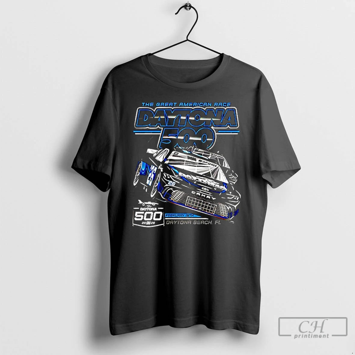 Premium The Great American Race 2026 Daytona 500 Ghost Car T-Shirts, Hoodie, Sweatshirt | ZylaModa.com