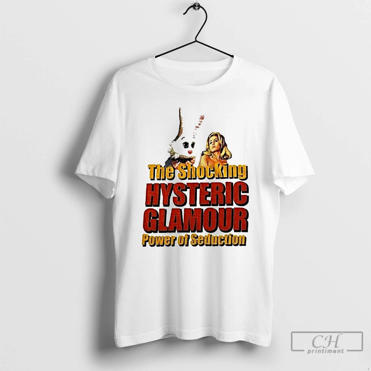 Premium The Shocking Hysteric Glamour Power Of Seduction Ornaments T-Shirts, Hoodie, Sweatshirt | ZylaModa.com