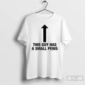 Premium This Guy Has A Small Penis T-Shirts, Hoodie, Sweatshirt | ZylaModa.com