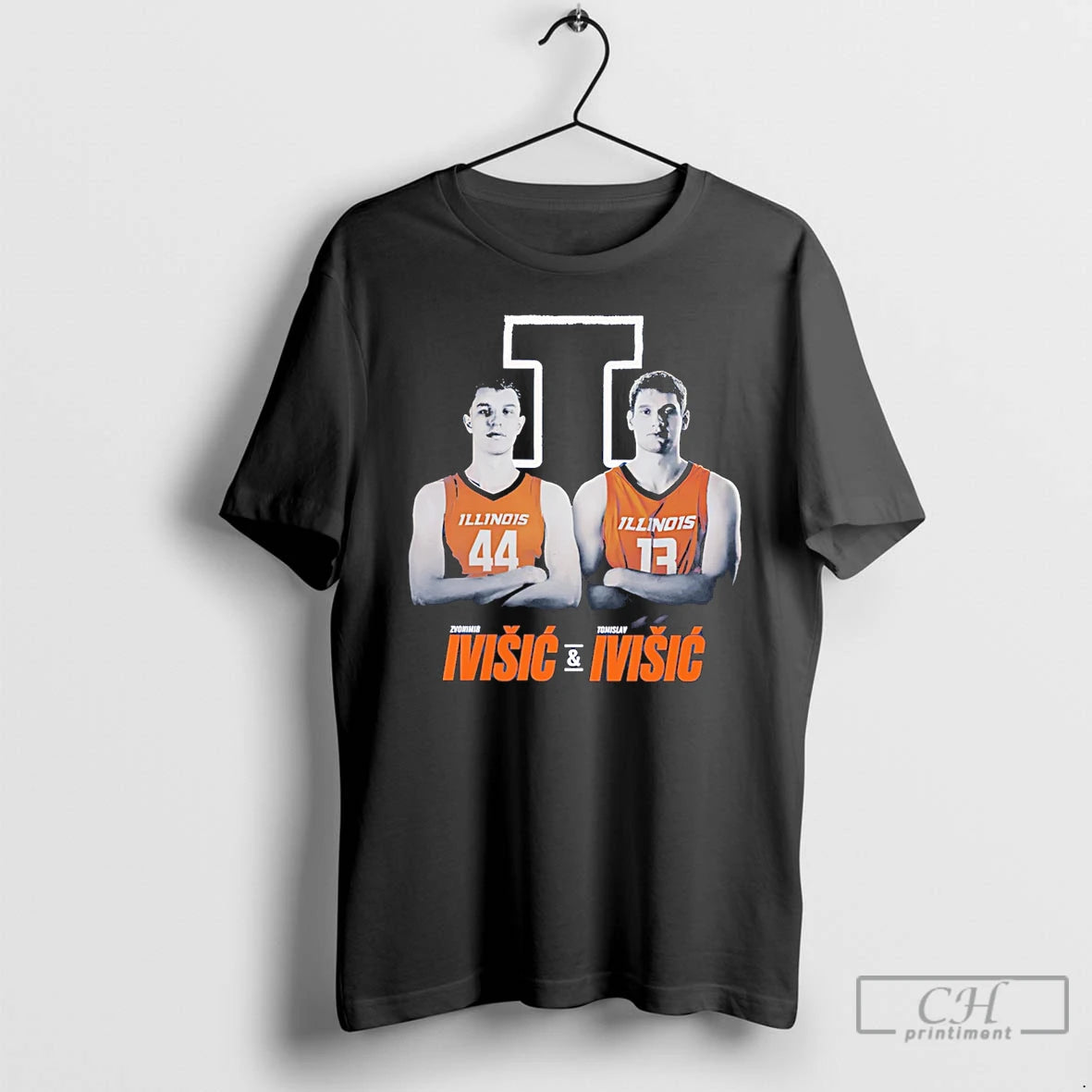 Premium Tomislav Ivisic And Zvonimir Ivisic Brothers Illinois Fighting Illini T-Shirts, Hoodie, Sweatshirt | ZylaModa.com