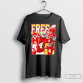 Premium Travis Kelce Tyquan Thornton Rashee Rice Free 4 T-Shirts, Hoodie, Sweatshirt | ZylaModa.com