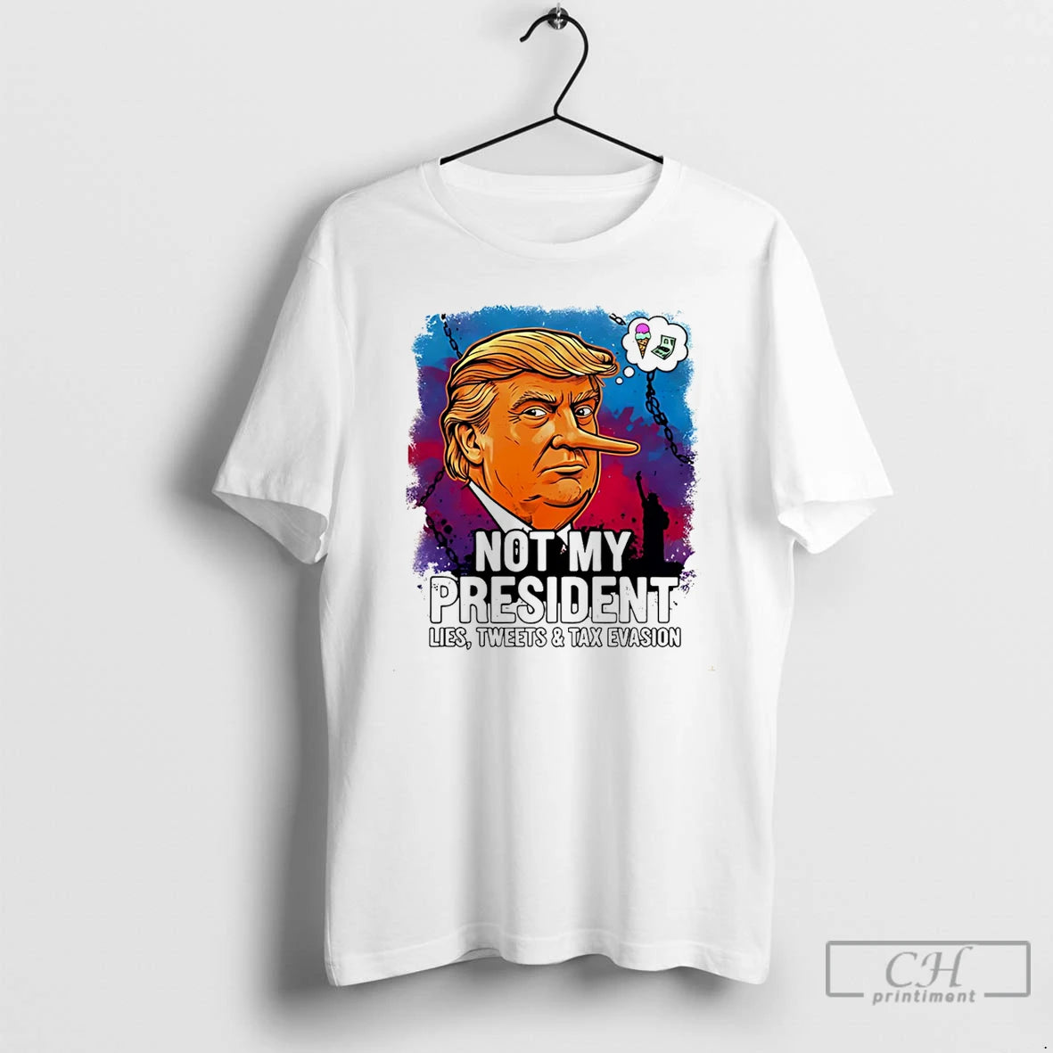 Premium Trump Lies Not My President Lies Tweets And Tax Evasion T-Shirts, Hoodie, Sweatshirt | ZylaModa.com