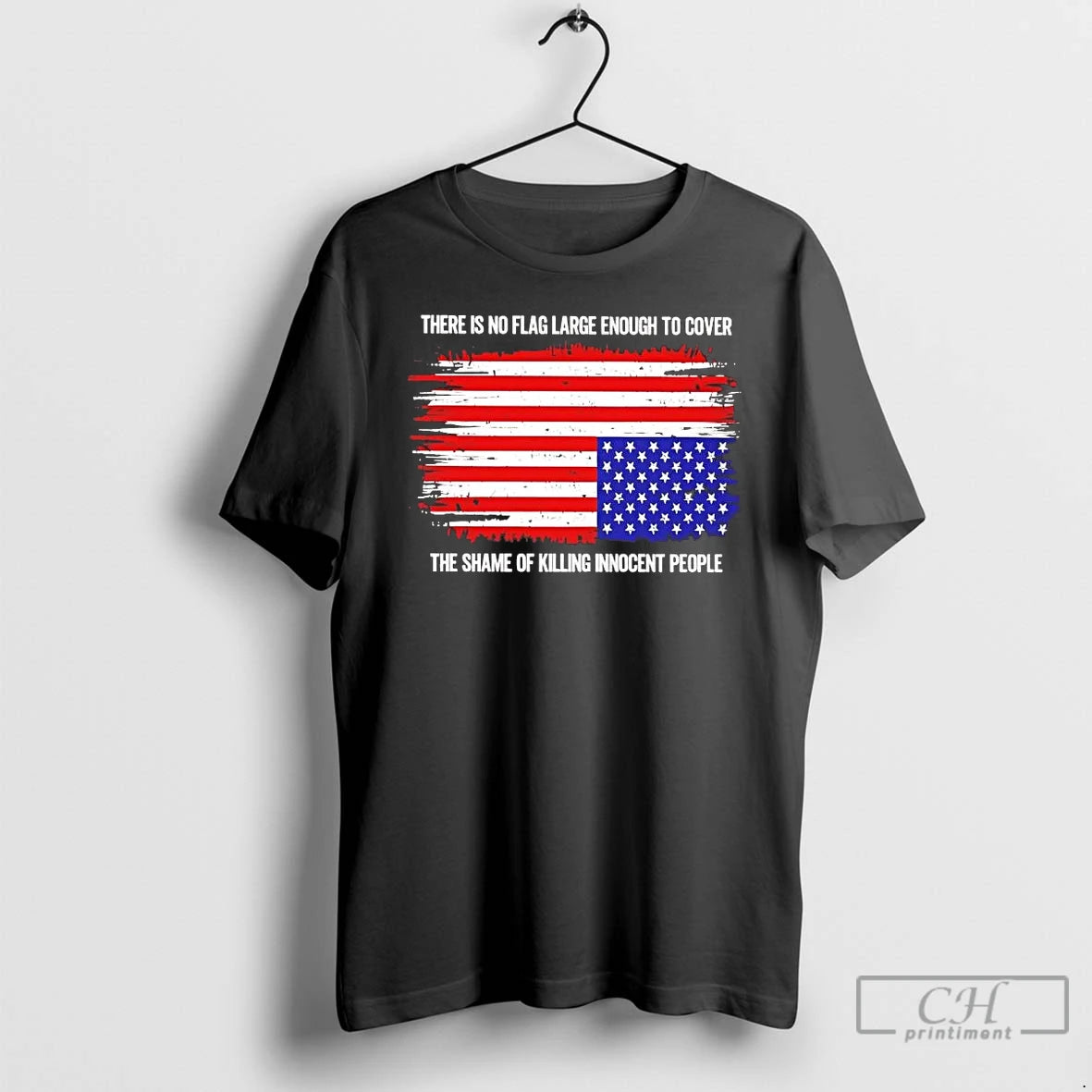 Premium Usa Flag There Is No Flag Large Enough To Cover T-Shirts, Hoodie, Sweatshirt | ZylaModa.com