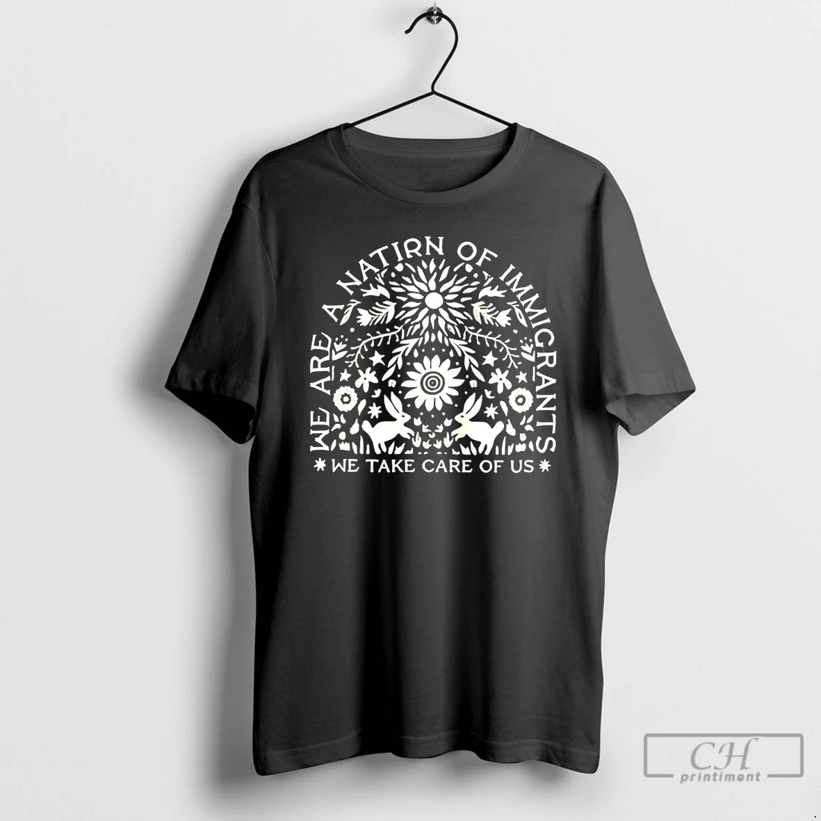 Premium We Are A Nation Of Immigrations Abolish Ice T-Shirts, Hoodie, Sweatshirt | ZylaModa.com