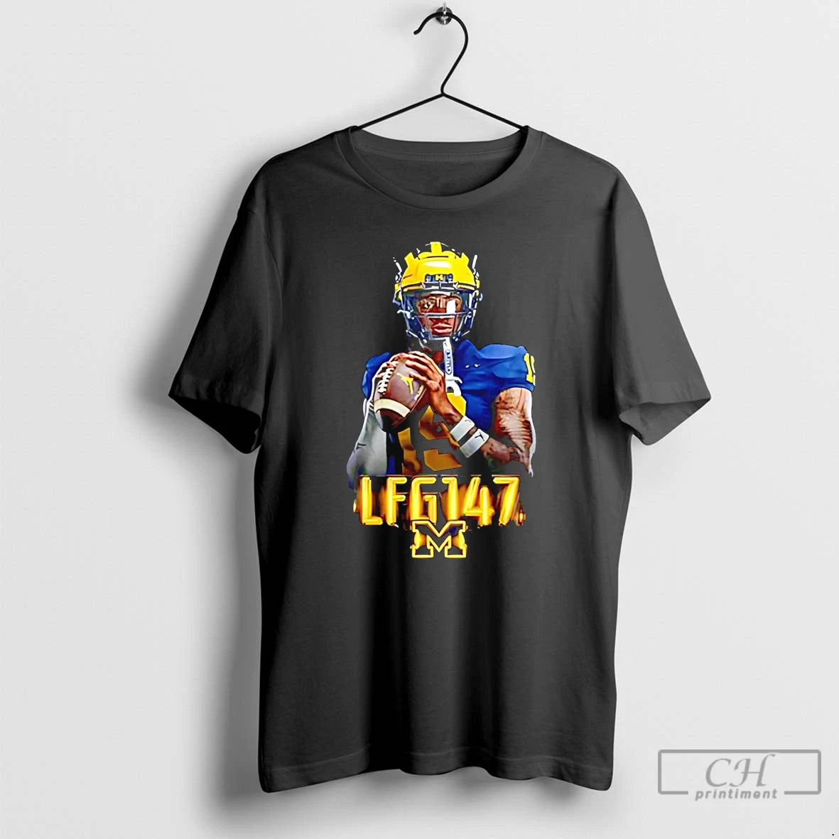 Premium Wolverines Bryce Michigan Football Underwood Lfg147 T-Shirts, Hoodie, Sweatshirt | ZylaModa.com