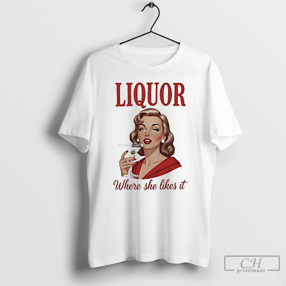 Premium Women Drink Liquor Where She Likes It T-Shirts, Hoodie, Sweatshirt | ZylaModa.com