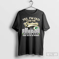 Premium Yes Im Old I Saw The Greatness Green Bay Packers Skyline City Players Names T-Shirts, Hoodie, Sweatshirt