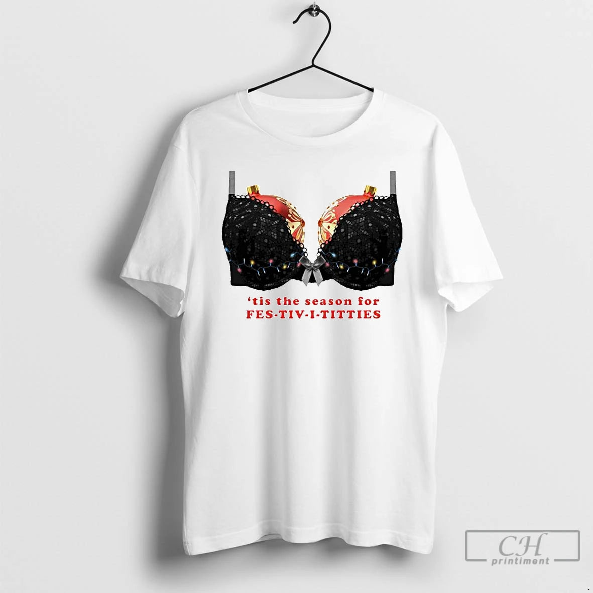 Premium Tis The Season For Fest Tiv I Titties Ornaments T-Shirts, Hoodie, Sweatshirt | ZylaModa.com