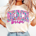 Preppy Beach Bum Retro Floral Summer Vibes Girly Aesthetic T-Shirt Hoodie, Sweatshirt | ZylaModa.com