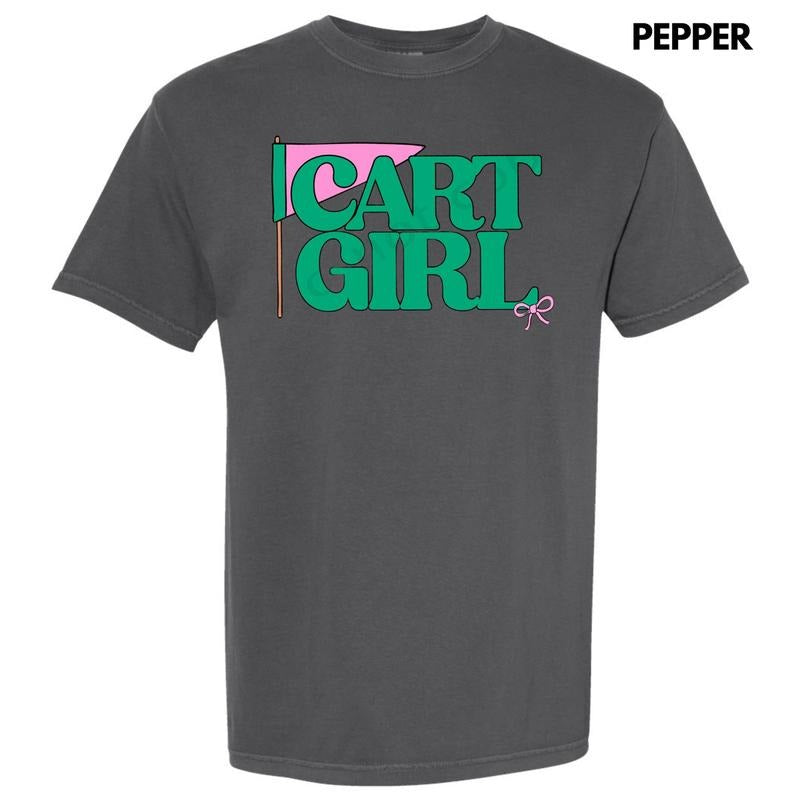 Preppy Cart Girl Comfort Colors T-Shirt Hoodie, Sweatshirt | ZylaModa.com
