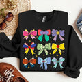Princess Cute Ribbons And Bows Tshirt Sweatshirt, Princess Coquette Bow Shirt, Princess Bow Shirt, Girly Tee Hoodie