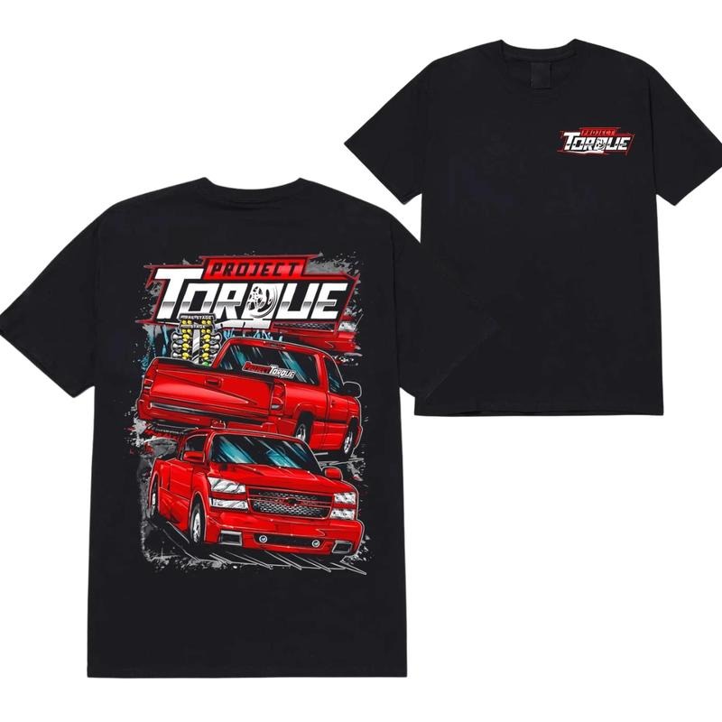 Project Torque Red Silverado Racing T-shirt, Stylish Car Merch for Automotive Enthusiasts Hoodie, Sweatshirt | ZylaModa.com