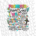 Promises From God DTF Transfer T-Shirts, Hoodie, Sweatshirt | ZylaModa.com