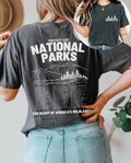 Protect National Parks Retro T-shirt-sweatshirt-hoodie, Park Ranger Mountain Sweatshirt, Environmental Camping Hoodie,...