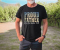 Proud Father Of A Few Badass Kids, Father's Day T-shirt, Father's Day Gift From Kids And Daughter, Grandpa Shirt, Dad...
