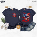 Proud Member Of The Fuck Your Feelings Generation Shirt Funny Patriotic Shirt 4th July Gift American Flagfunny Skull...