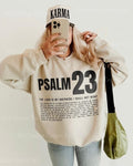 Psalm 23 Sweatshirt, Unisex Christian Sweatshirt, Bible Verse Sweatshirt, Jesus Shirt, Christian Birthday Gift, Christian...