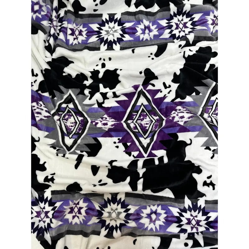 Purple Fire THROW 60x80 T-Shirts, Hoodie, Sweatshirt | ZylaModa.com