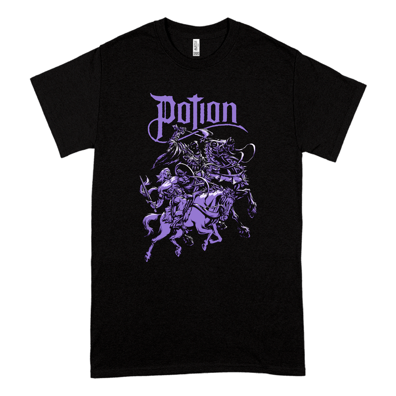"Purple Horses" T-Shirt Hoodie, Sweatshirt | ZylaModa.com