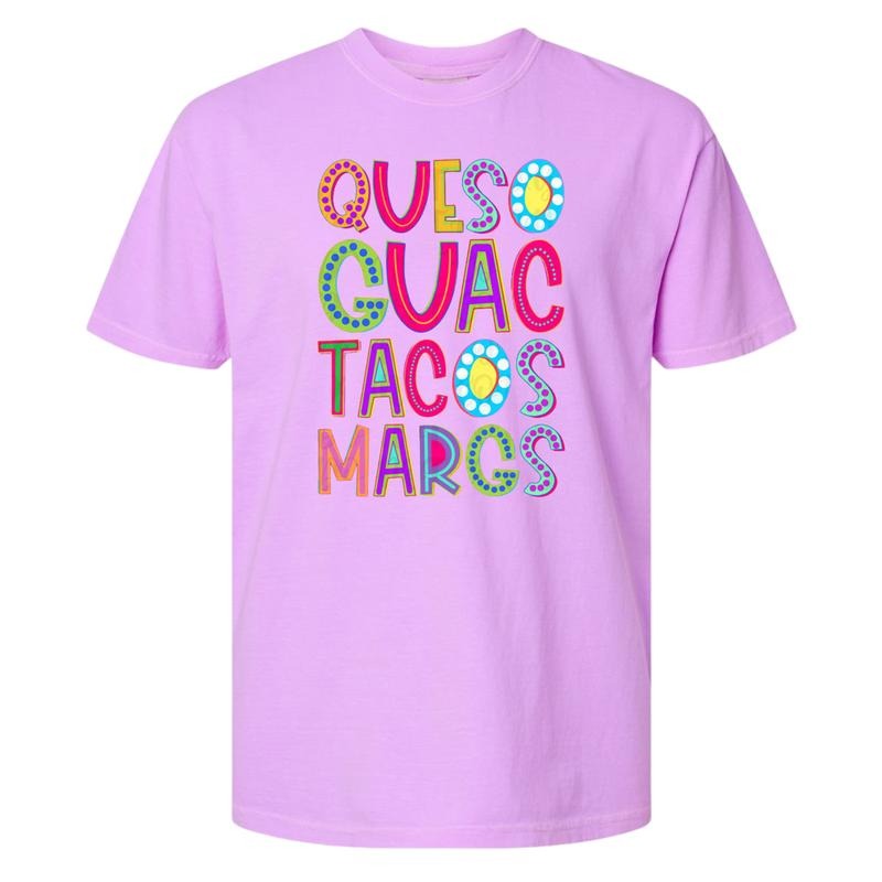 Queso & Guac Comfort Colors T-Shirt Hoodie, Sweatshirt | ZylaModa.com