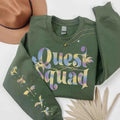 Quest Squad Onyx Storm Sweatshirt, Dragon Rider Shirt, Fourth Wing Quest Squad Tee, Basgiath War College T-Shirt, Ridoc...