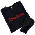 RED Heartless Embroidered Crewneck Unisex Sweatshirt Casual Clothing T-Shirts, Hoodie | ZylaModa.com