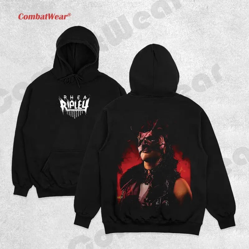 RHEA RIPLEY NEW V4 HOODIE-SWEATER-TEE , Wrestling Tee, Wrestling Graphic Tee, Wrestler Shirt, Sports Shirt, Vintage...