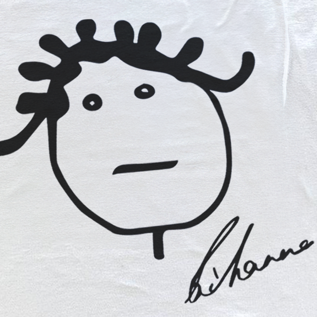 BADGALRIRI PROFILE TEE HEAVYWEIGHT WHITE T-SHIRT Hoodie, Sweatshirt | ZylaModa.com (Image 3)