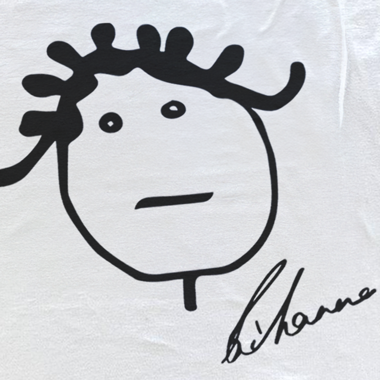 BADGALRIRI PROFILE TEE HEAVYWEIGHT WHITE T-SHIRT Hoodie, Sweatshirt | ZylaModa.com (Image 3)